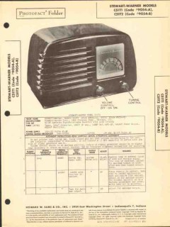 stewart-warner model c51t1 c51t2 5 tube am radio sams photofact manual stewart-warner model c51t1 c51t2 5 tube am radio sams photofact manual