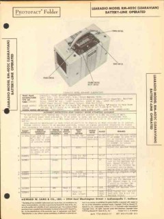 learadio model rm-402c 7 tube radio receiver sams photofact manual