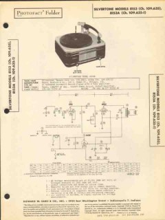 sears silvertone models 8153 8153a phonograph sams photofact manual sears silvertone models 8153 8153a phonograph sams photofact manual