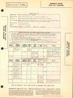 emerson model 557b 7 tube am fm radio receiver sams photofact manual emerson model 557b 7 tube am fm radio receiver sams photofact manual