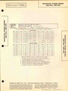 magnavox model amp-101a 6 tube audio amplifier sams photofact manual magnavox model amp-101a 6 tube audio amplifier sams photofact manual