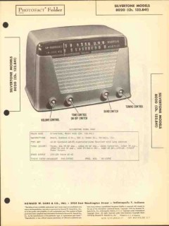 sears silvertone model 8020 8 tube am fm radio sams photofact manual sears silvertone model 8020 8 tube am fm radio sams photofact manual