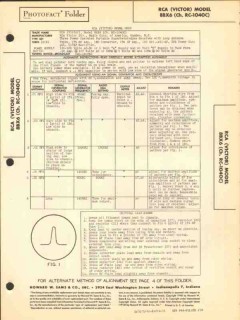 rca victor model 8bx6 portable am radio receiver sams photofact manual rca victor model 8bx6 portable am radio receiver sams photofact manual