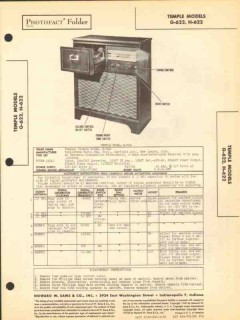 temple models g-622 h-622 am sw radio phonograph sams photofact manual temple models g-622 h-622 am sw radio phonograph sams photofact manual