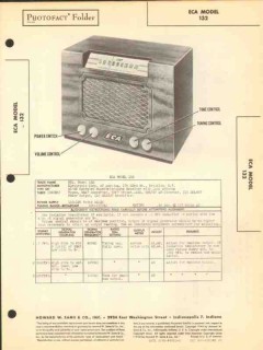 eca model 132 7 tube superhet am radio receiver sams photofact manual eca model 132 7 tube superhet am radio receiver sams photofact manual