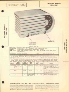 gilfillan models 58m 58w 5 tube am radio sams photofact manual gilfillan models 58m 58w 5 tube am radio sams photofact manual
