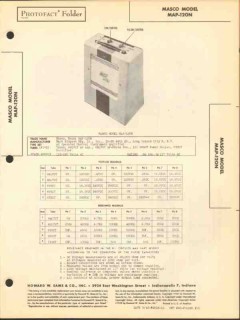 masco model map-120n 5 tube audio amplifier sams photofact manual masco model map-120n 5 tube audio amplifier sams photofact manual