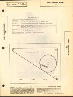 espey model 7b am fm radio receiver sams photofact manual espey model 7b am fm radio receiver sams photofact manual