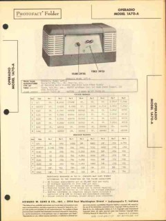 operadio model 1a70-a 8 tube audio amplifier sams photofact manual operadio model 1a70-a 8 tube audio amplifier sams photofact manual