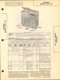 hoffman models c501 c511 am sw radio phonograph sams photofact manual hoffman models c501 c511 am sw radio phonograph sams photofact manual