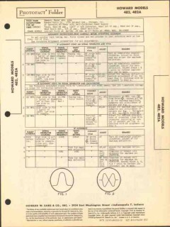 howard models 482 482a fm radio tuner sams photofact manual howard models 482 482a fm radio tuner sams photofact manual