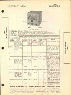 rme model hf10-20 frequency converter 7mc out sams photofact manual rme model hf10-20 frequency converter 7mc out sams photofact manual