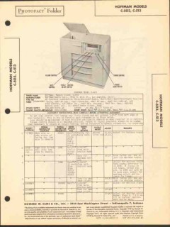 hoffman models c503 c513 am sw radio phonograph sams photofact manual hoffman models c503 c513 am sw radio phonograph sams photofact manual