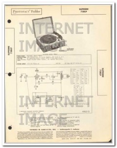 supreme model 738lp 3 tube phono record player sams photofact manual supreme model 738lp 3 tube phono record player sams photofact manual