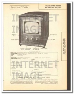 hallicrafters models t61 t64 t67 509 510 tv sams photofact manual hallicrafters models t61 t64 t67 509 510 tv sams photofact manual
