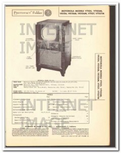 motorola models vt105 vk106 vt107 tv receiver sams photofact manual motorola models vt105 vk106 vt107 tv receiver sams photofact manual