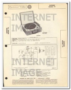 supreme model 711 3 tube phono record player sams photofact manual supreme model 711 3 tube phono record player sams photofact manual