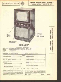 starrett models hudson parks lee tv receiver sams photofact manual starrett models hudson parks lee tv receiver sams photofact manual
