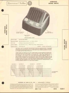 operadio model 4m25c intercommunications system sams photofact manual operadio model 4m25c intercommunications system sams photofact manual