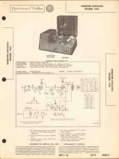 webcor-chicago model 760 phono record player sams photofact manual webcor-chicago model 760 phono record player sams photofact manual