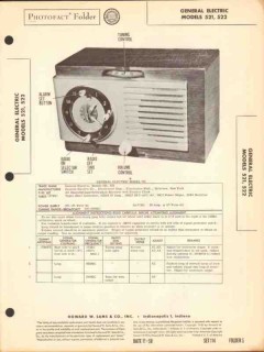 general electric model 521 522 am radio clock sams photofact manual general electric model 521 522 am radio clock sams photofact manual