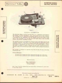 silvertone model 101774-2 -4 phono wire recorder sams photofact manual silvertone model 101774-2 -4 phono wire recorder sams photofact manual
