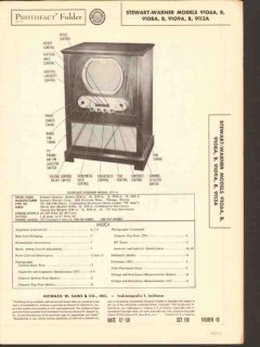 stewart-warner model 9106 08 09 13a tv receiver sams photofact manual stewart-warner model 9106 08 09 13a tv receiver sams photofact manual