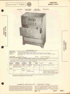 firestone model 4-a-87 am radio receiver phono sams photofact manual firestone model 4-a-87 am radio receiver phono sams photofact manual