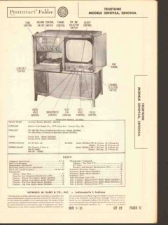 truetone model 2d1093a 094a tv am fm radio phono sams photofact manual truetone model 2d1093a 094a tv am fm radio phono sams photofact manual