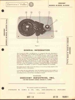 crescent model m-2000 m-3000 wire recorder phono sams photofact manual crescent model m-2000 m-3000 wire recorder phono sams photofact manual