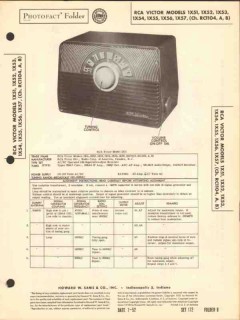 rca victor model 1x51 52 53 54 55 56 57 am radio sams photofact manual rca victor model 1x51 52 53 54 55 56 57 am radio sams photofact manual
