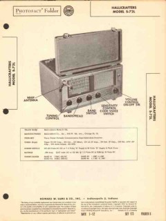 hallicrafters model s-72l 4 band radio receiver sams photofact manual hallicrafters model s-72l 4 band radio receiver sams photofact manual