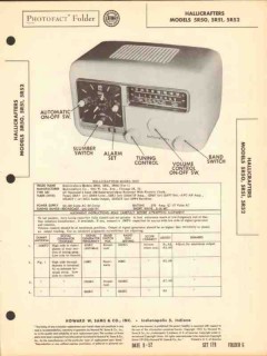 hallicrafters model 5r50 51 52 am sw radio clock sams photofact manual hallicrafters model 5r50 51 52 am sw radio clock sams photofact manual