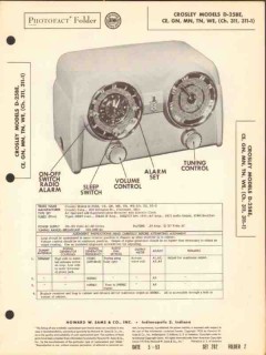 crosley model d25xx am radio receiver clock sams photofact manual crosley model d25xx am radio receiver clock sams photofact manual