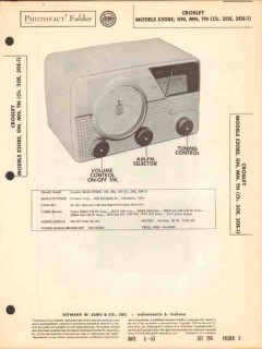 crosley model e30be e30gn e30mn e30tn am radio sams photofact manual crosley model e30be e30gn e30mn e30tn am radio sams photofact manual