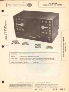 rca victor model 2-xf-91 am fm radio receiver sams photofact manual rca victor model 2-xf-91 am fm radio receiver sams photofact manual