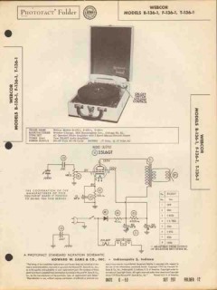 webcor model x-136-1 3-speed record player sams photofact manual webcor model x-136-1 3-speed record player sams photofact manual
