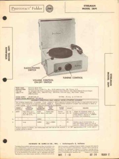 steelman model 3rp1 am radio receiver phonograph sams photofact manual steelman model 3rp1 am radio receiver phonograph sams photofact manual