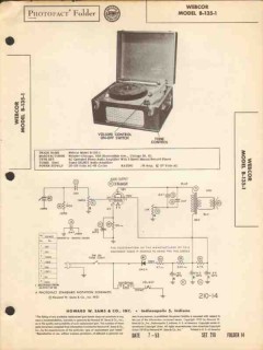 webcor model b-135-1 3-speed record changer sams photofact manual webcor model b-135-1 3-speed record changer sams photofact manual