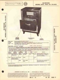 silvertone model 3052 3053 am radio phonograph sams photofact manual silvertone model 3052 3053 am radio phonograph sams photofact manual
