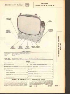jackson model 317-b 317-d 321-b 321-d television sams photofact manual jackson model 317-b 317-d 321-b 321-d television sams photofact manual