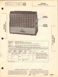 tele king model rkp-53-a am radio receiver sams photofact manual tele king model rkp-53-a am radio receiver sams photofact manual