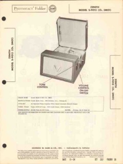 zenith model s-9013 phonograph record changer sams photofact manual zenith model s-9013 phonograph record changer sams photofact manual