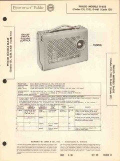 philco model d-655 d-661 am radio receiver sams photofact manual philco model d-655 d-661 am radio receiver sams photofact manual