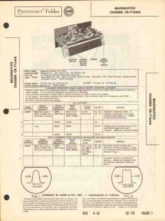 magnavox chassis cr-716aa am radio receiver sams photofact manual magnavox chassis cr-716aa am radio receiver sams photofact manual