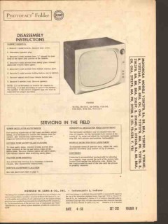 motorola model ts-534 tv television receiver sams photofact manual motorola model ts-534 tv television receiver sams photofact manual