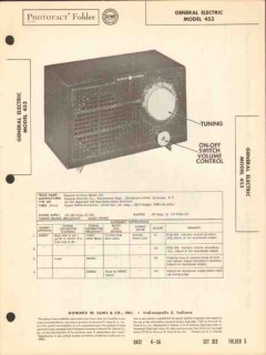 general electric model 443 am radio receiver sams photofact manual general electric model 443 am radio receiver sams photofact manual