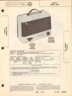 masco model wfp wireless intercom station sams photofact manual masco model wfp wireless intercom station sams photofact manual