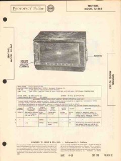 sentinel model 1u3636 5 tube am radio receiver sams photofact manual sentinel model 1u3636 5 tube am radio receiver sams photofact manual
