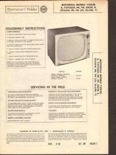 motorola model ts-530 ts-530y tv receiver sams photofact manual motorola model ts-530 ts-530y tv receiver sams photofact manual